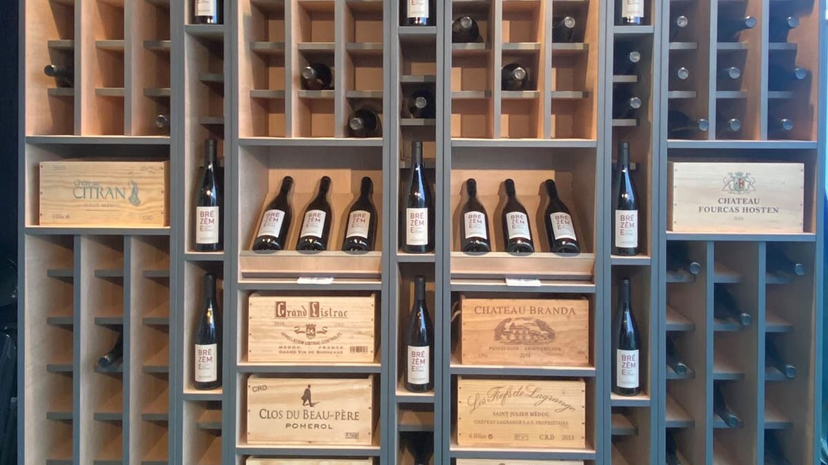 Cave à vin sur mesure à Allex (26) par Dufress.