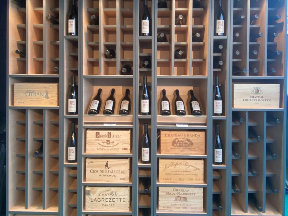 Cave à vin sur mesure à Allex (26) par Dufress.