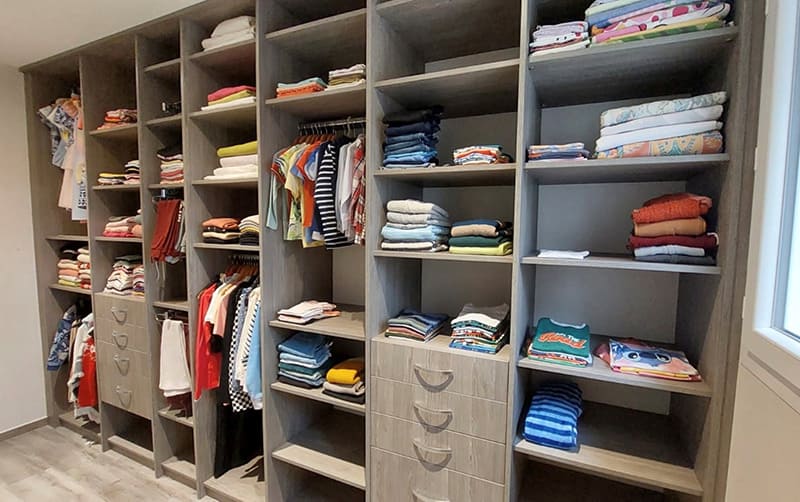 Réalisation par Dufress Solution Placard, menuisier dressing sur mesure
