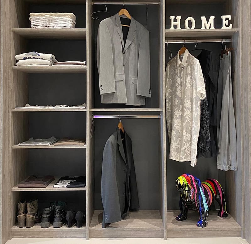 Réalisation par Dufress Solution Placard, fabricant dressing