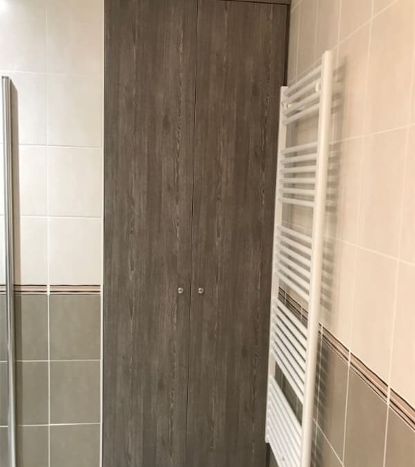 meuble salle de bain sur mesure à Crest (26) par Dufress.